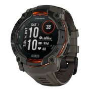 Смарт-часы Garmin Instinct 3, 50mm, Solar, Black Bezel with Charcoal Band, GPS (010-02935-00) (UA)