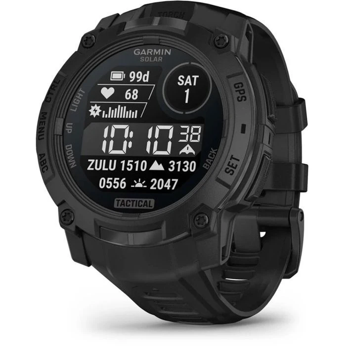 Смарт-годинники Garmin Instinct 3, Tactical, Solar, 50mm, Black, GPS смарт-годинник (010-02935-50) (UA)