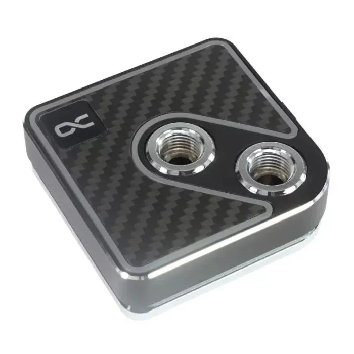 Водоблок Alphacool Core 1 Aurora Carbon - AM4 / AM5 Intel LGA 1700 / LGA 1851 (13769) (UA)