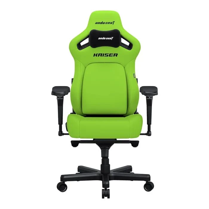 Игровое кресло Anda Seat Kaiser 4 PVC Size XL Cyber Green (AD12YDDC-XLL-20-C-PV/C-01) (UA)