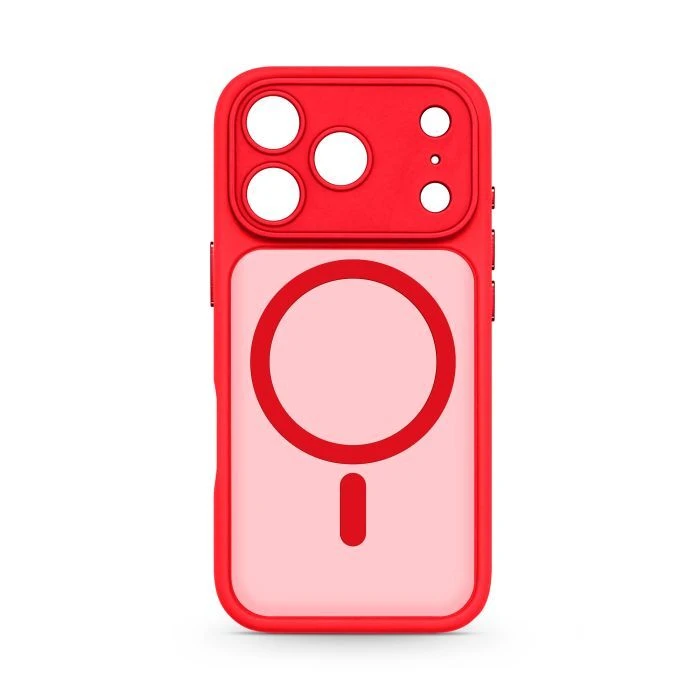 Чохол для мобільного телефону Armorstandart Lush MagCase Apple iPhone 17 Pro Red (ARM87495) (UA)