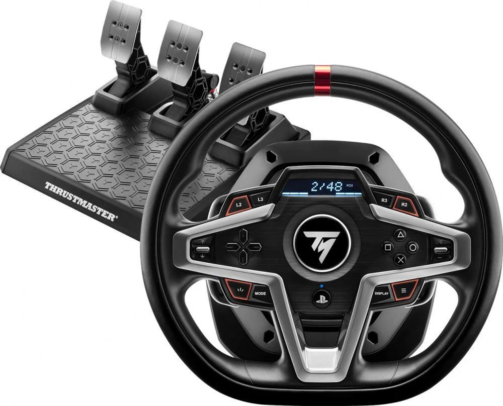 Комплект (кермо, педалі) Thrustmaster T248X Black (4460182) (UA)