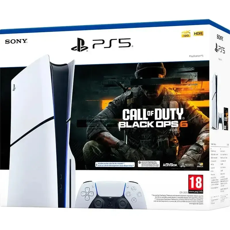 Игровая приставка Sony PlayStation 5 Slim Blu-Ray plus Call Of Duty Black Ops 6