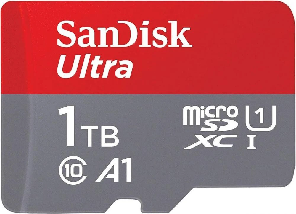 Карта пам'яті SanDisk 1 TB microSDXC UHS-I U1 V30 A2 Ultra (SDSQUAC-1T00-GN6MA) (EU)