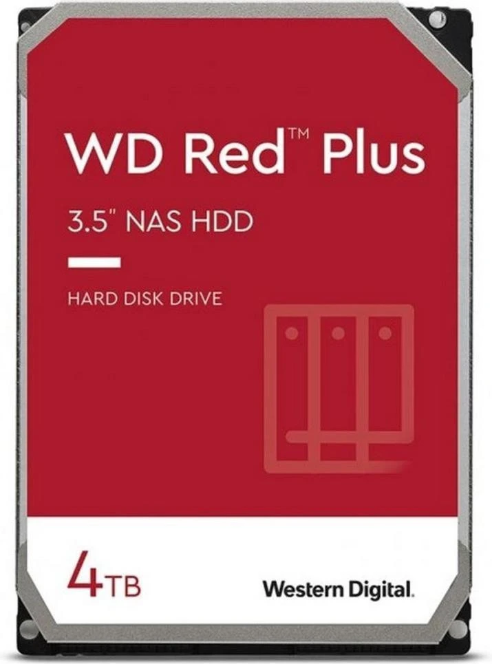 Жесткий диск WD Red Plus 4 TB (WD40EFPX) (EU)