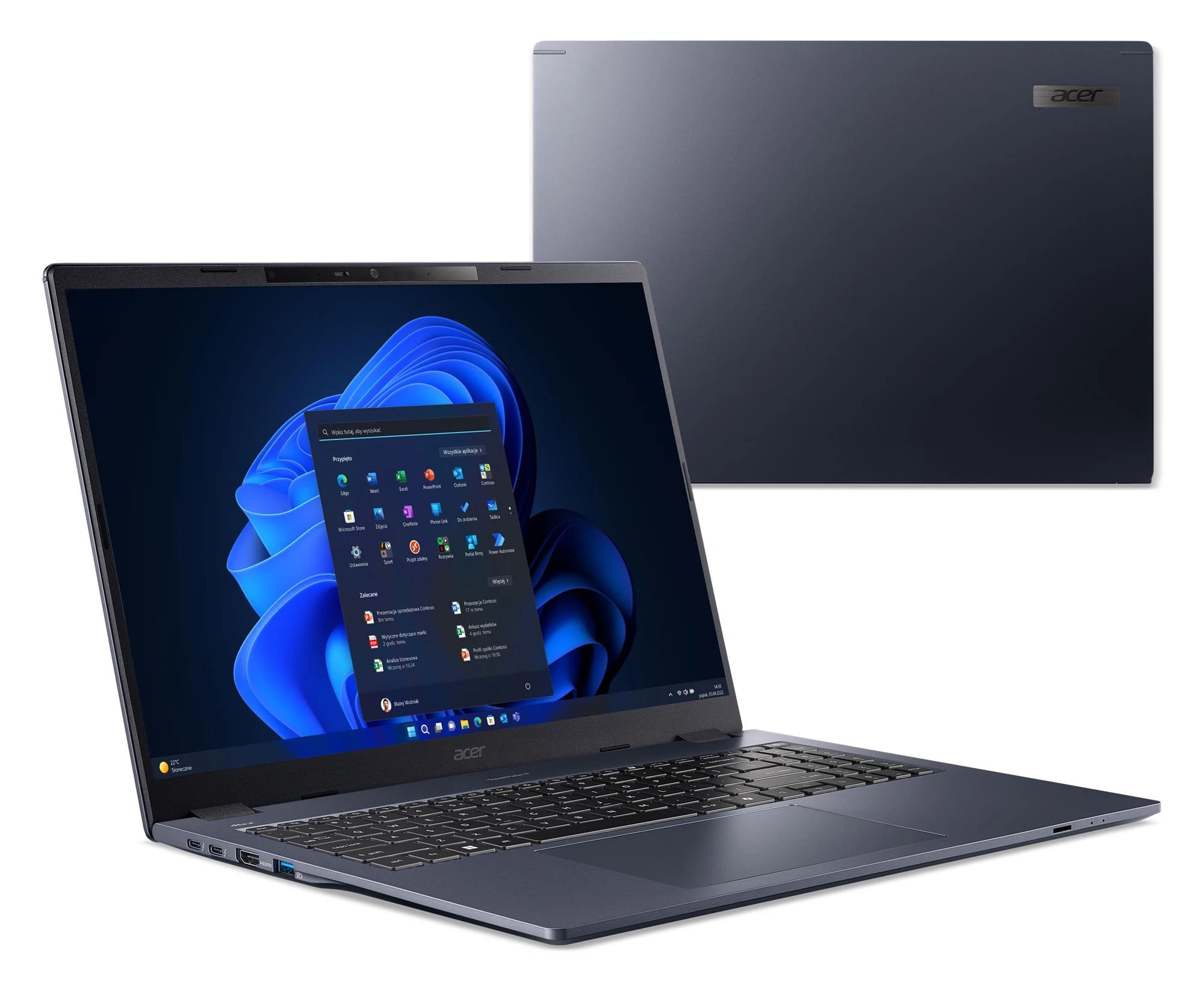 Ноутбук Acer TravelMate P4 Ultra 5 225U/16GB/512/Win11P (TMP416-54-TCO || NX.BKCEP.001)