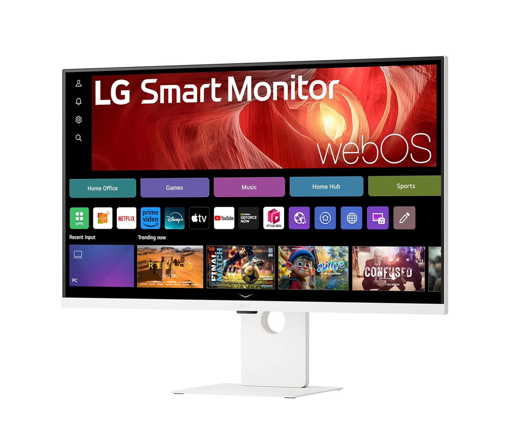 Монітор LG Smart Monitor 37U730SA-W (37U730SA-W.AEU) EU