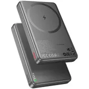 Power Bank Hoco Q26A 10000mAh PD/QC 20W USB-C 3in1 MagSafe (metal gray)