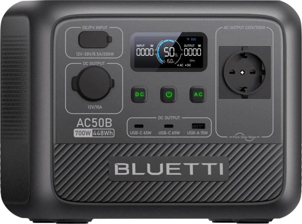 Зарядная станция BLUETTI AC50B 700W 448Wh (UA)