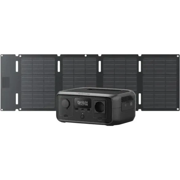 Зарядная станция EcoFlow RIVER 3 UPS with Solar Panel 45w (UA)