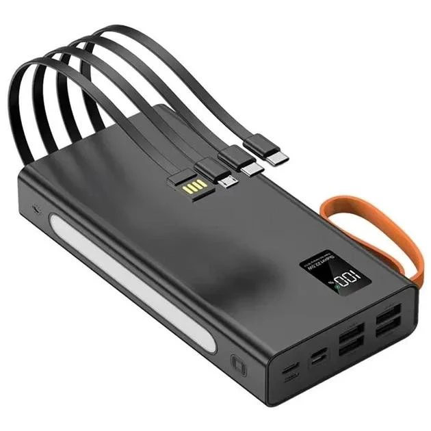 Мобильная батарея Внешний аккумулятор Power Way QC30S 30000mAh Black