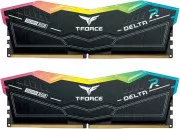 TEAM 32 GB (2x16GB) DDR5 6400 MHz T-Force Delta RGB Black (FF3D532G6400HC40BDC01)