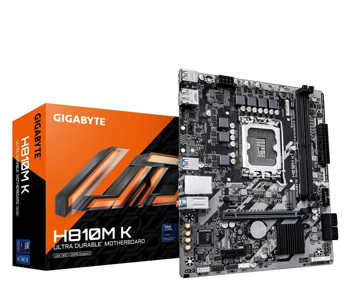 Материнская плата Gigabyte H810M K (4719331868697) EU