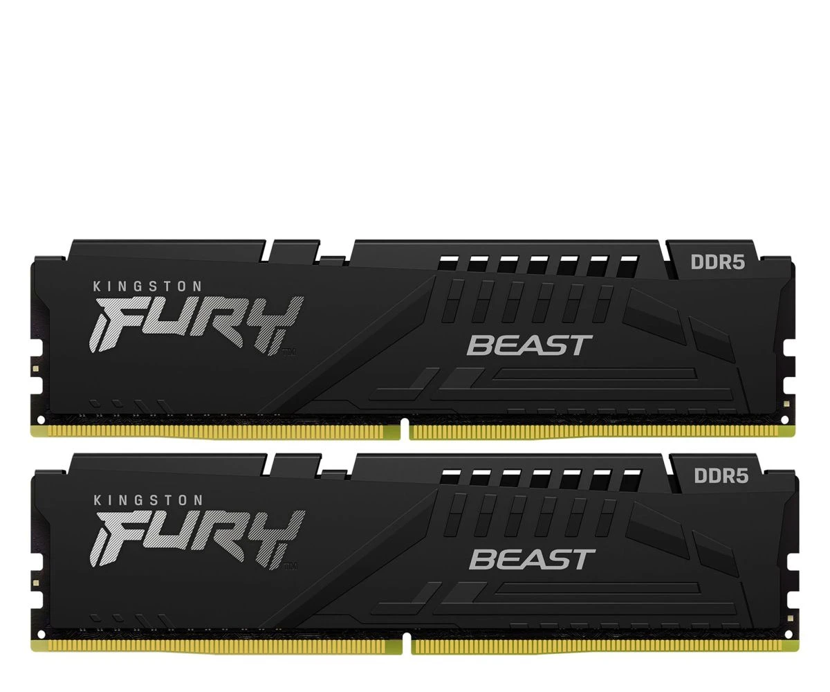 Оперативна пам'ять Kingston FURY 16GB (2x8GB) 6000 CL30 Beast black (KF560C30BBEK2-16) EU
