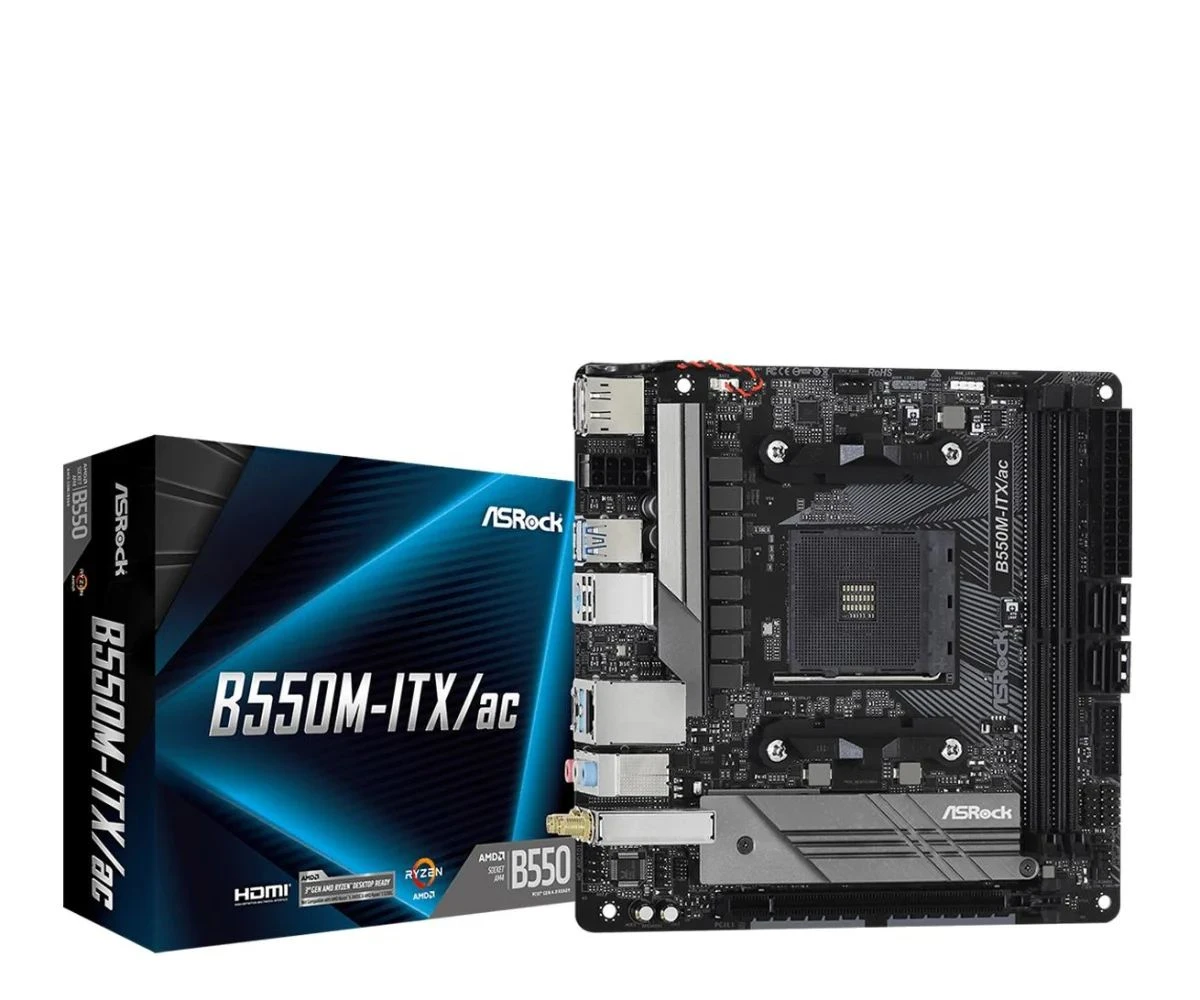 Материнская плата ASRock B550M-ITX/ac EU