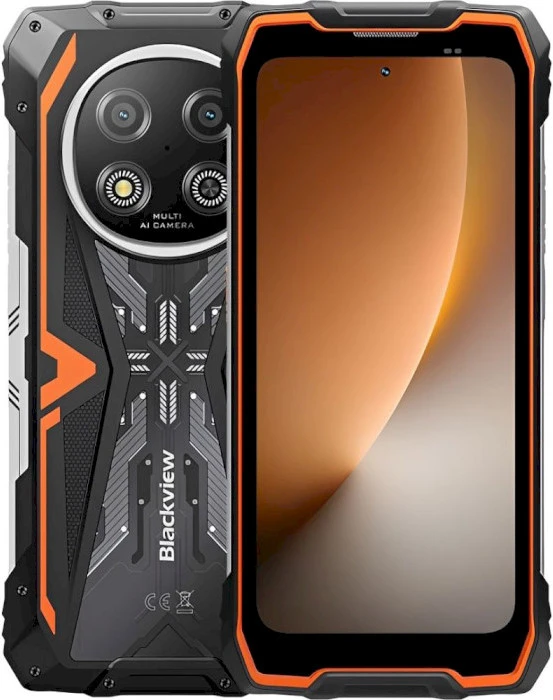 Телефон Blackview Rock 2 12/256GB Orange (6931548325581) (UA)