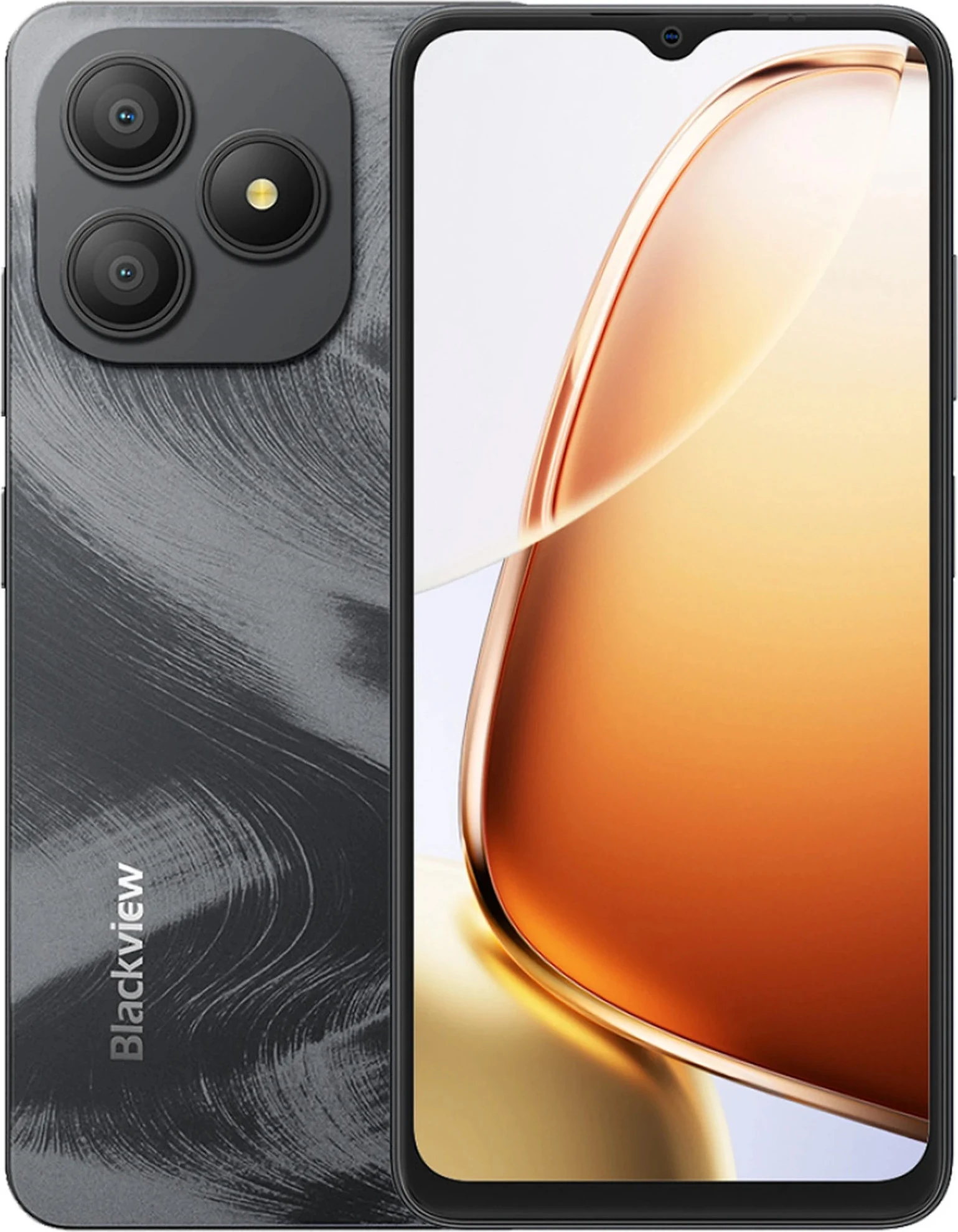 Телефон Blackview WAVE 9C 4/128GB Black (6931548324508) (UA)