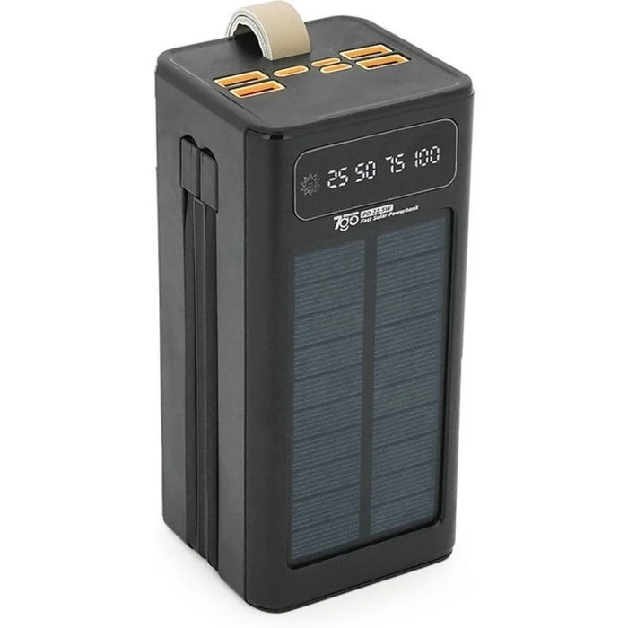 Мобильная батарея 7GO 50000mAh PD/22.5 Solar Black (GPW-01 / 45006) (UA)