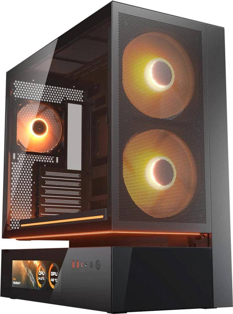 Корпус Cougar CFV235 Mesh Vision Black (UA)