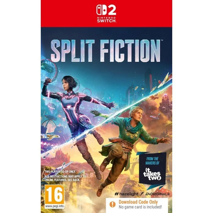Игра Игра Nintendo Split Fiction, код активації (5035228125414) (UA)