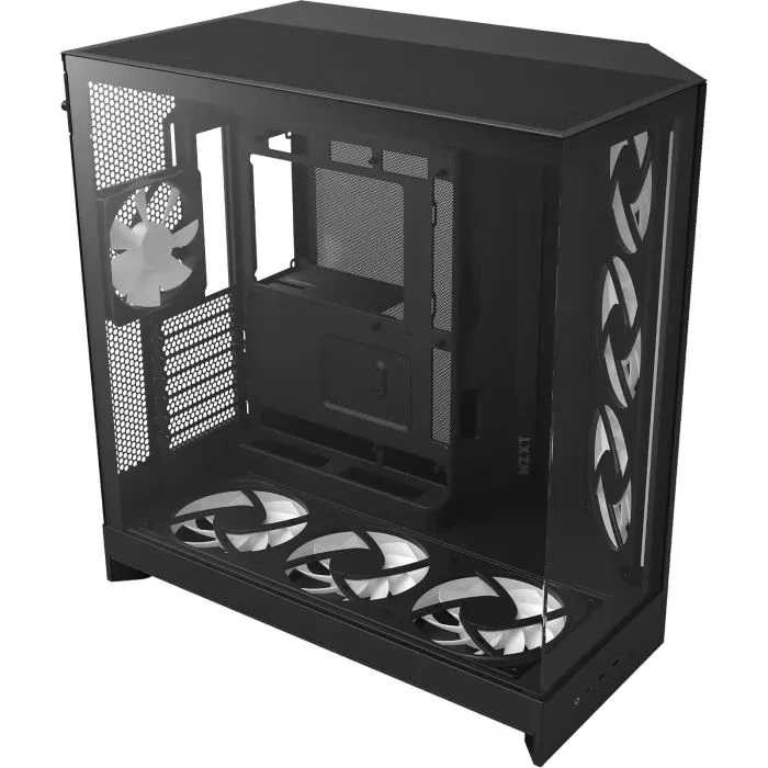 Корпус NZXT H9 Flow RGB Dual-Chamberl Black (CM-H92FB-P1) (UA)