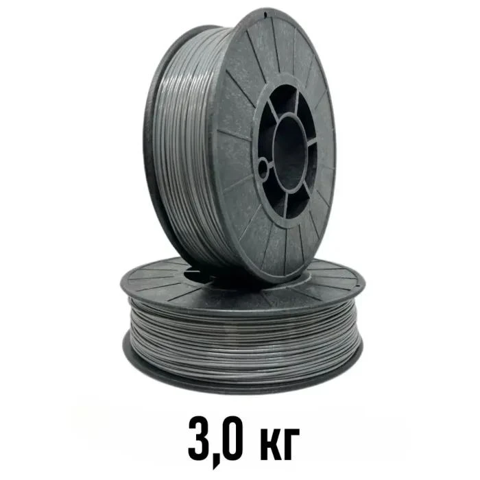 Пластик для 3D-принтера 3Dfilament PetG 1.75 мм 3,0 кг Сірий (2100000009213) (UA)