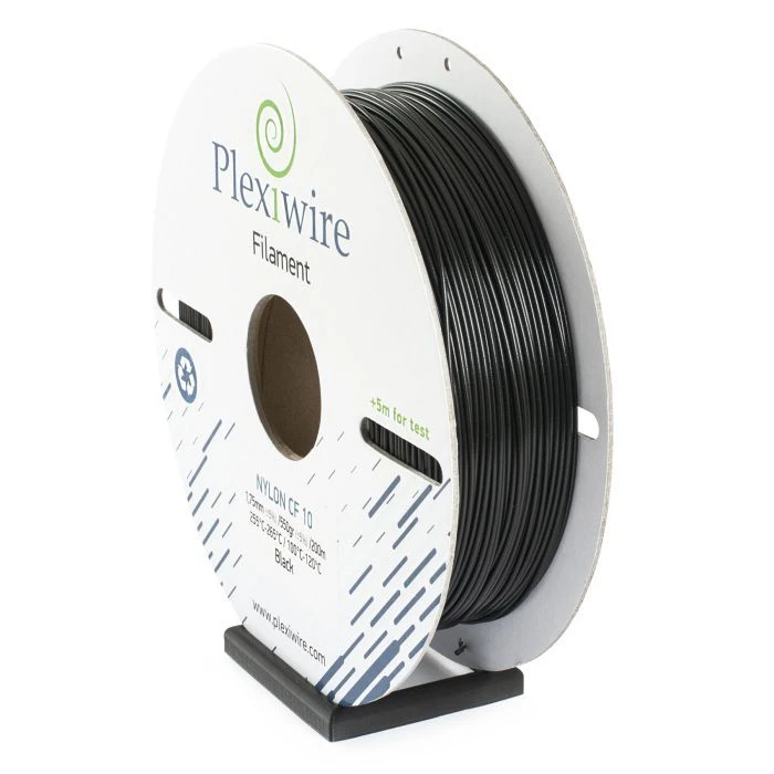 Пластик для 3D-принтера Plexiwire NYLON CF10 1.75mm 0.28kg/100m black (NYLON-1008100) (UA)