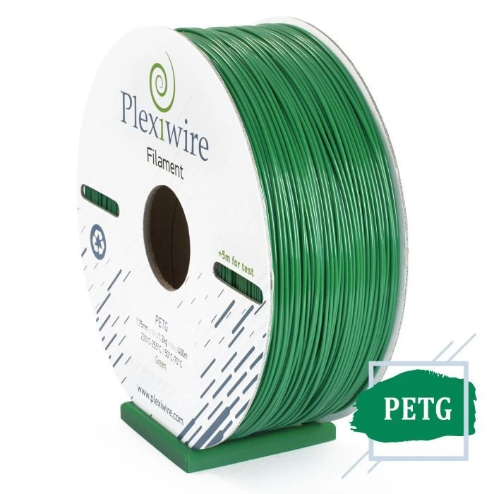 Пластик для 3D-принтера Plexiwire PETG 1.75mm 1.2kg/400m green (PETG-806400) (UA)