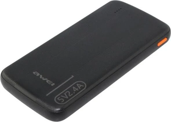 Мобильная батарея Awei P20K 10000mAh Black (6954284009744) (UA)