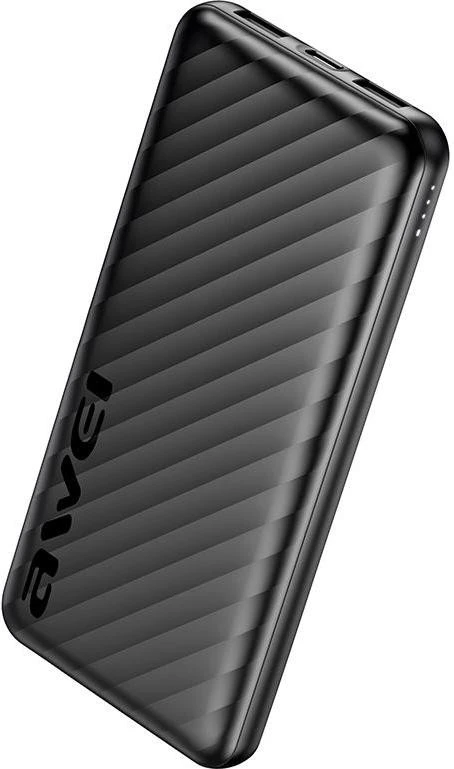 Мобильная батарея Awei P5K 10000mAh Black (6954284094009) (UA)