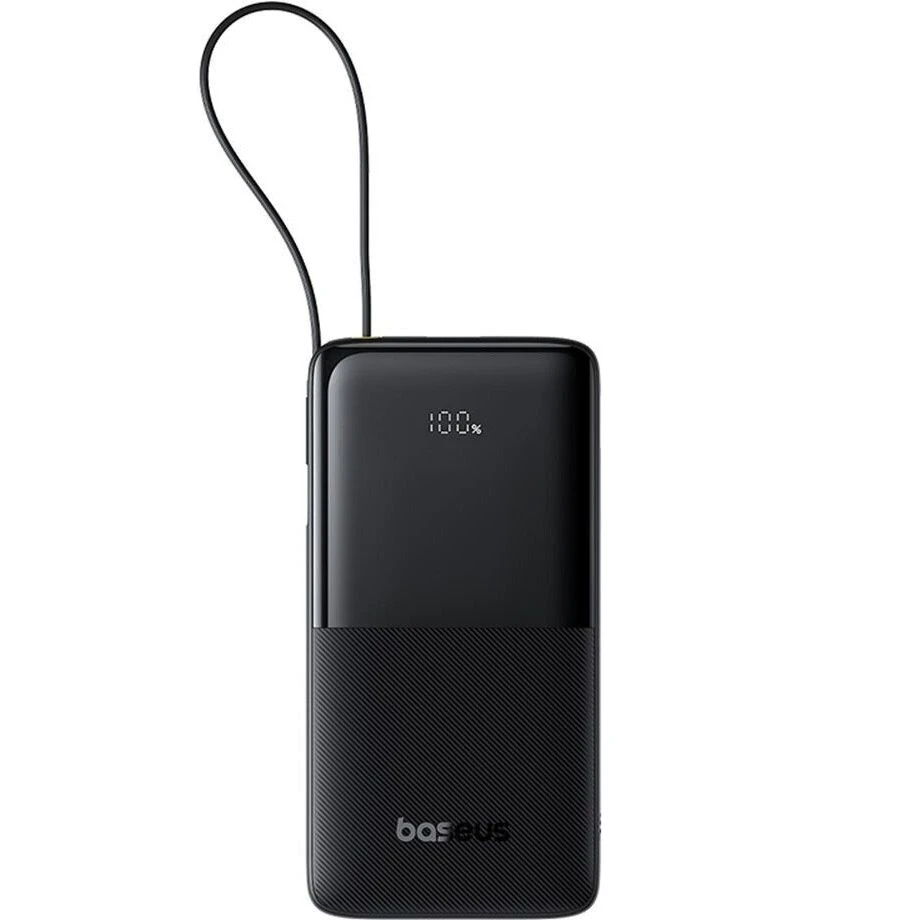 Мобильная батарея Baseus Bipow 2 Digital Display 20000mAh 20W Black (P10077101113-01) (UA)