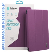 Чохол для планшета BeCover Smart Case Apple iPad Air 5 (2022) 10.9 Фіолетовий (710774) (UA)