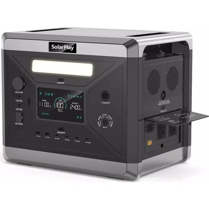 Зарядна станція SolarPlay BCQ2501 2400W 2160Wh (BCQ2501) (UA)