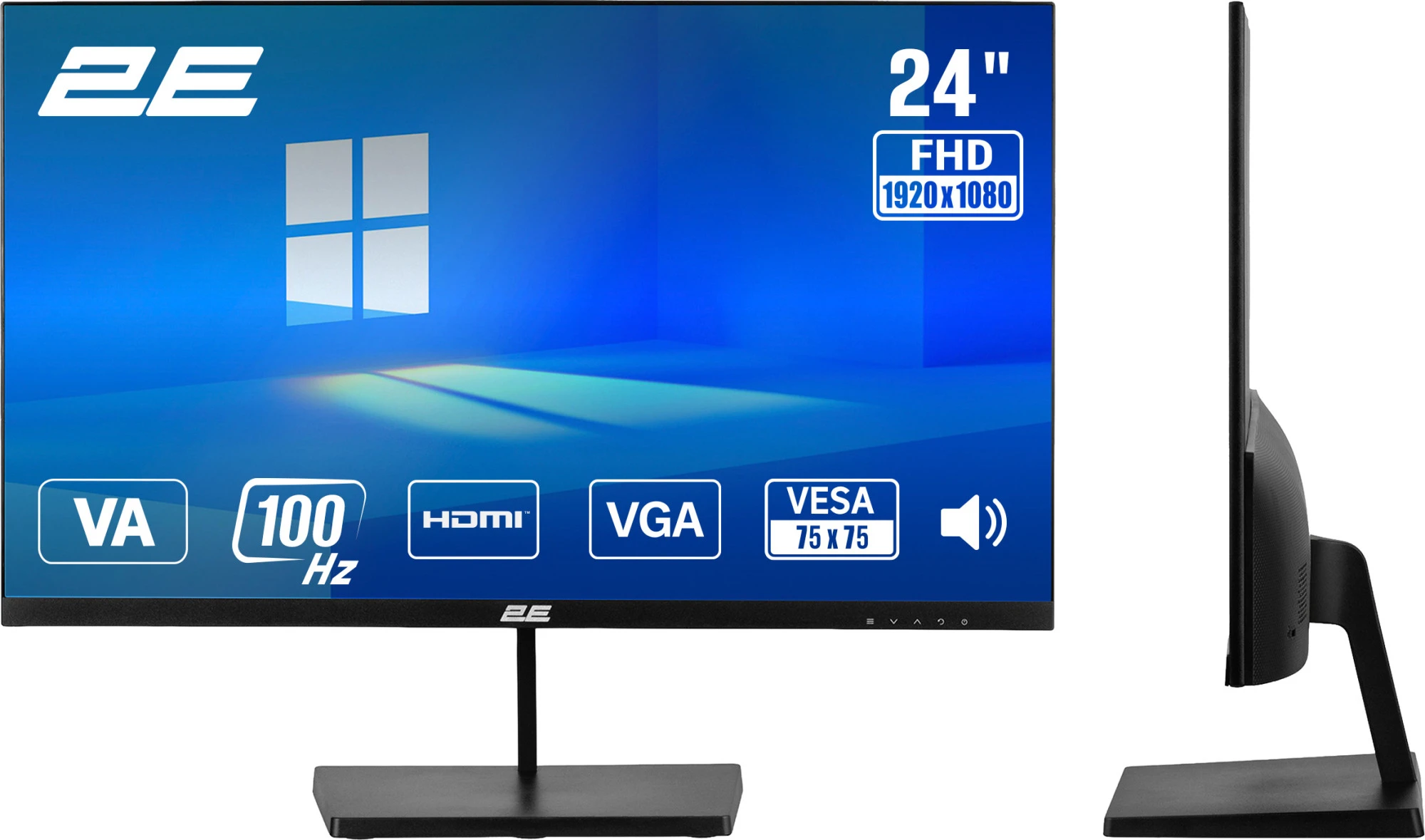 Монітор 2E 2E-B2425B-01.EU (UA)
