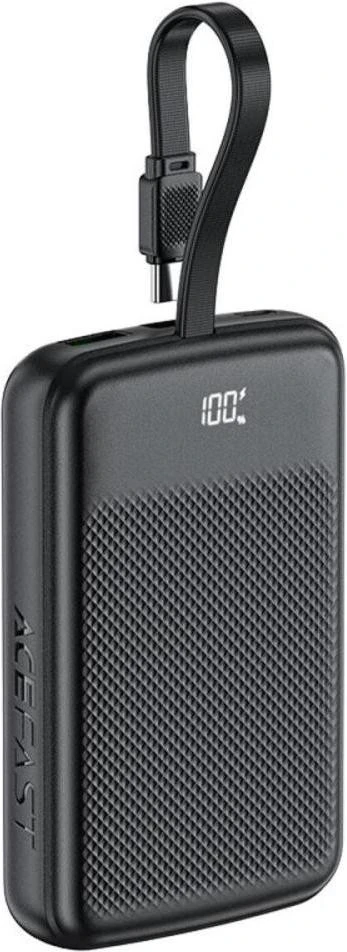 Мобільна батарея Acefast M13 10000mAh Black (6974316283959) (UA)