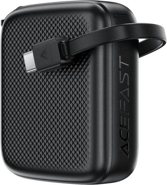 Мобільна батарея Acefast M15 10000mAh PD20W Black (6974316283973) (UA)