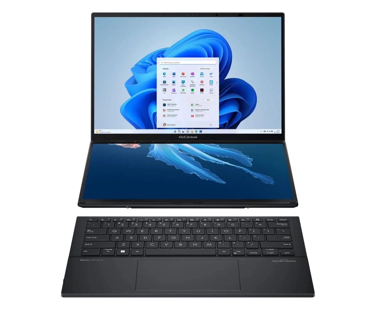 Ноутбук ASUS Zenbook Duo Ultra 7-255H/32GB/1TB/Win11 OLED Touch (UX8406CA-QL121W)