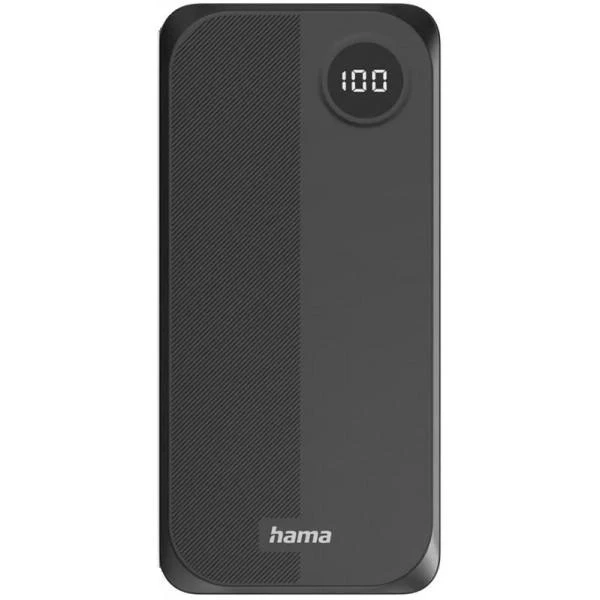 Мобильная батарея HAMA 20000mAh Black (00201755) (UA)