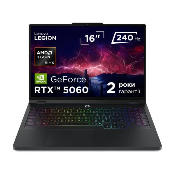 Ноутбук Lenovo Legion Pro 5 16ADR10 Eclipse Black (83LT008LRA) (UA)