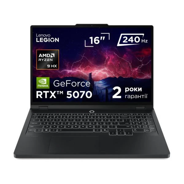 Ноутбук Lenovo Legion Pro 5 16ADR10 Eclipse Black (83LT008PRA) (UA)