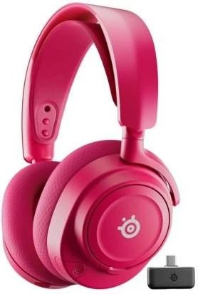 Наушники с микрофоном SteelSeries Arctis Nova 7P Wireless Gen 2 Magenta (61746) (UA)