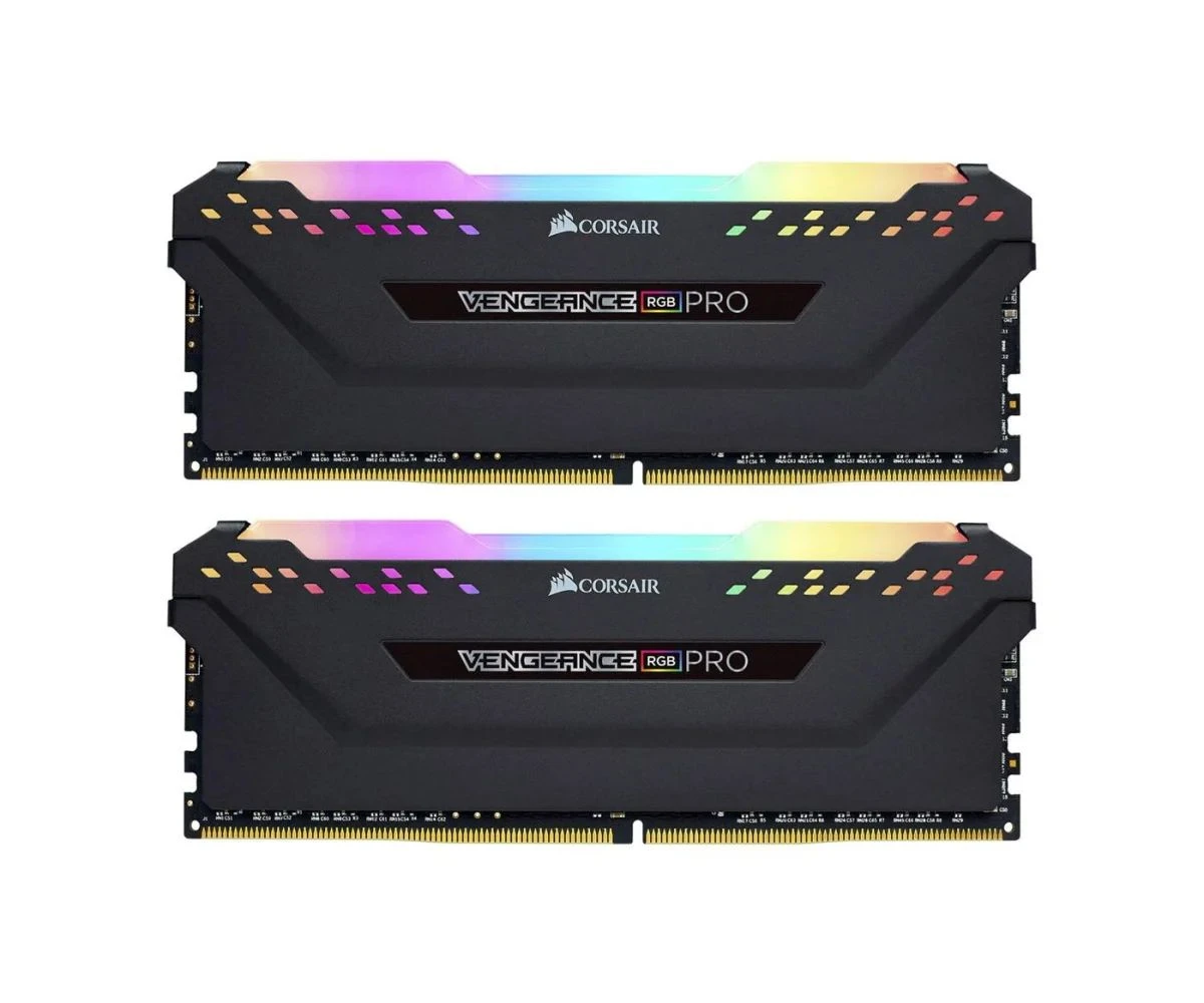 Оперативная память Corsair 16GB (2x8GB) 3200MHz CL16 Vengeance RGB Pro (CMW16GX4M2Z3200C16) EU