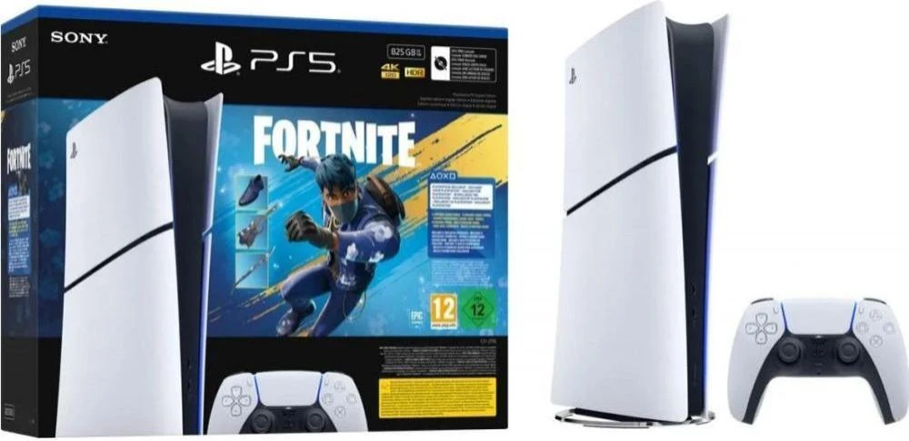 Игровая приставка Sony PlayStation 5 Slim Digital Edition Fortnite Flowering Chaos Bundle 825GB (1000049851)