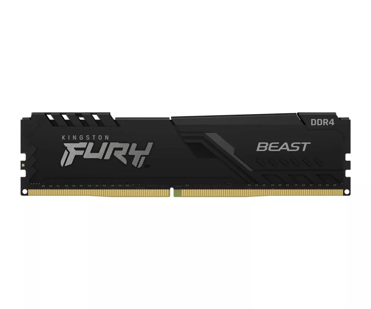 Оперативная память Kingston FURY 16GB (1x16GB) 3200MHz CL16 Beast Black (KF432C16BB1/16) EU