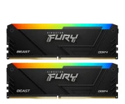 Kingston FURY 16GB (2x8GB) 3200MHz CL16 Beast RGB (KF432C16BB2AK2/16) EU