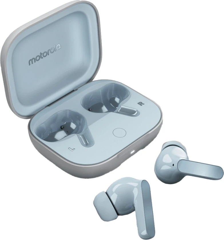 Наушники Motorola Moto Buds Glacier Blue (PG38C05749)