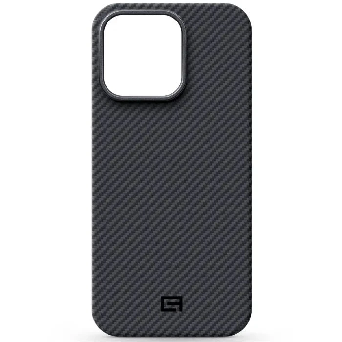 Чохол для мобільного телефону Armorstandart BlackIcon Aramid Twill MagCase Apple iPhone 16 Pro Max Black (ARM90152) (UA)