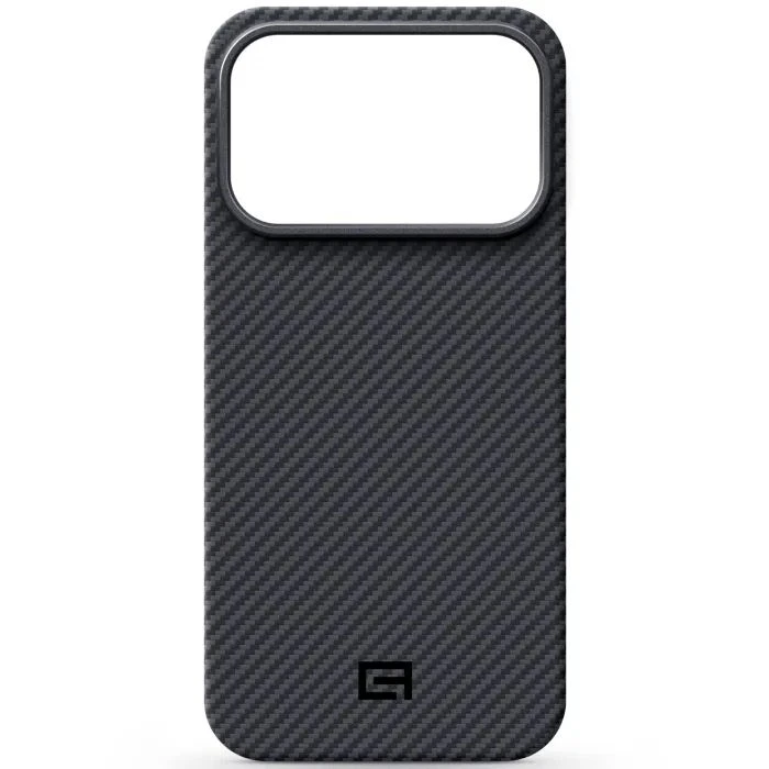 Чохол для мобільного телефону Armorstandart BlackIcon Aramid Twill MagCase Apple iPhone 17 Pro Black (ARM90149) (UA)