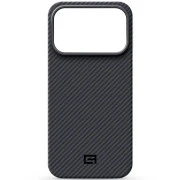 Чохол для мобільного телефону Armorstandart BlackIcon Aramid Twill MagCase Apple iPhone 17 Pro Black (ARM90149) (UA)