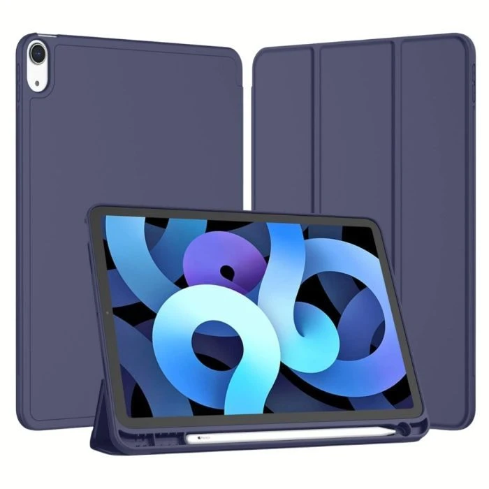 Чохол для планшета BeCover Tri Fold Soft TPU Apple iPad Air 11 M4 2026 Deep Blue (715230) (UA)